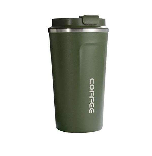Stainless steel vacuum travel coffee mug - 510ml