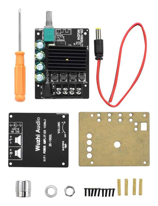 DFRobot (DFR0777) Evaluation Board, 2-Channel Audio Amplifier Bluetooth 5.0