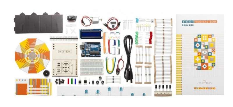 Arduino K040007 Starter Kit, Arduino Uno, Components Kit