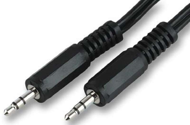 Pro Signal JR8009/5M 2.5mm Stereo Jack Plug, 5m, Black