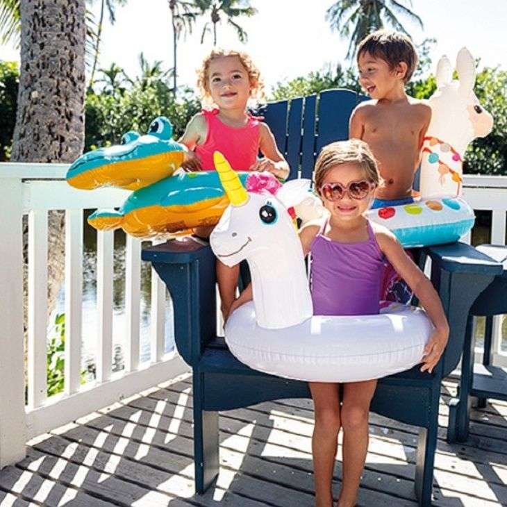 Intex Big Animal Swim Ring Set Of 3