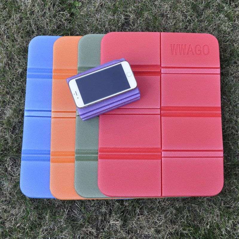 Seat Cushion Folding Mat Mini Camping Foam Sitting Pad - 4 Piece
