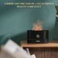 Simulation Flame Light Aromatherapy Diffuser - White