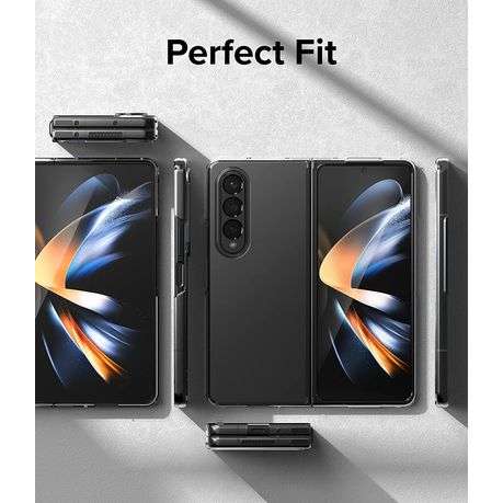 Clear Anti-Yellow Camera Cut-Out Hard Case For Samsung Galaxy Z Fold 4