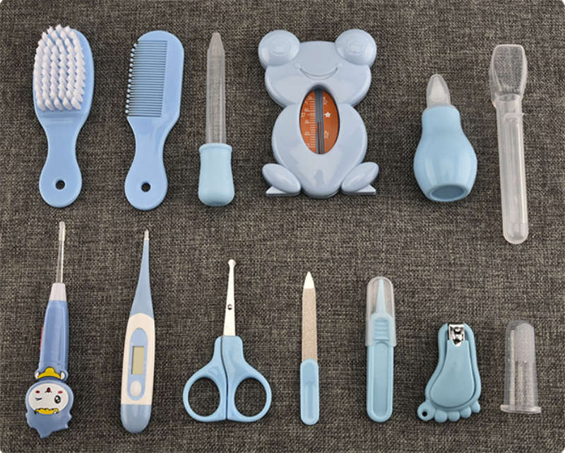 13 in 1 New Born Baby Care Kit - Blue