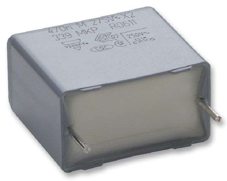 Vishay (BFC233922474) Safety Capacitor, Metallized PP, Radial Box - 2 Pin