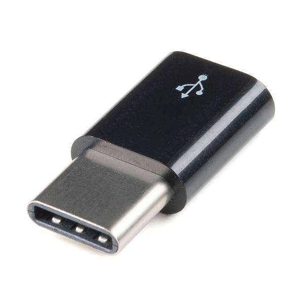Raspberry Pi (789RP-19040801) 4 USB Adapter, Female Micro USB To Male USB-C