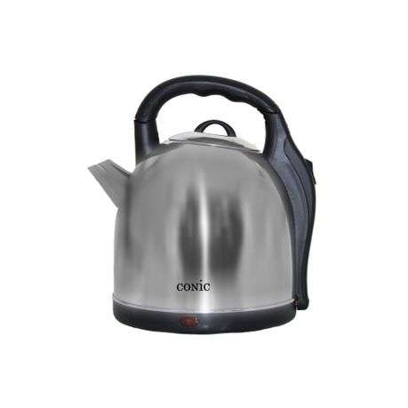 Conic 4.0L Electric Stainless Steel Kettle with Pivoting Easy-Pour Handle (PLEASE READ DESCRIPTION)