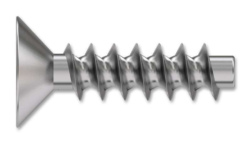 TR Fastenings (3.510KRST30TC1D) Screw, Thread Forming, M3.5, 10 mm, Zinc