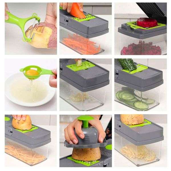 14 Pieces vegetable slicer