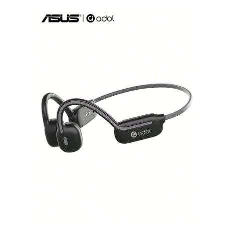 ASUS Adol - IPX8 Waterproof Wireless Bone Conduction Sports Headset - Black