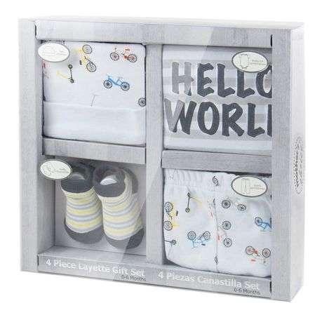 Mothers Choice 4 Piece Gift Set - Hello World