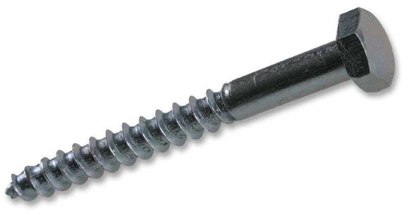 Duratool CS8100 Coach Screws M8X100 pack of 25 New
