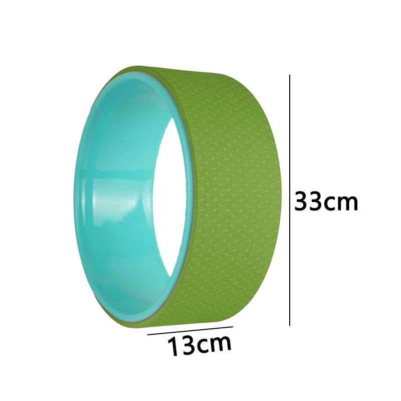 Professional Yoga Wheel Back Wheel Great For Stretching - Violet