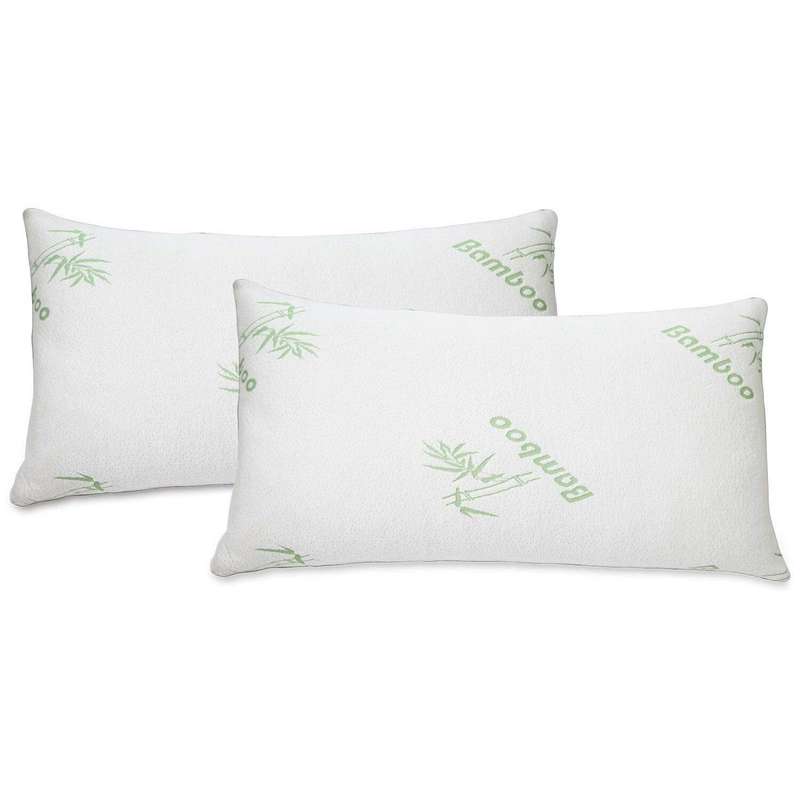 Set Of 2 Standard Bamboo Pillows