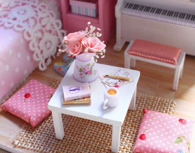 DIY Miniature House - Princess Pink Room