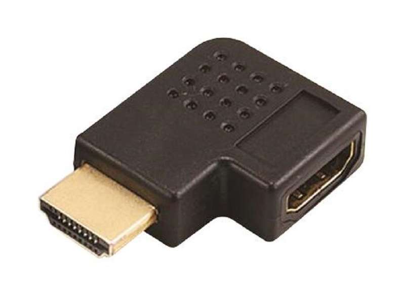 Multicomp Pro (PS000247) Audio Adapter, Angled, HDMI Plug, HDMI Receptacle