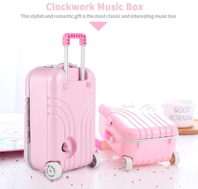 Kids Music Box Suitcase - Pink