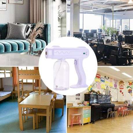 Blue Light Nano Atomizer & Disinfectant Spray Gun