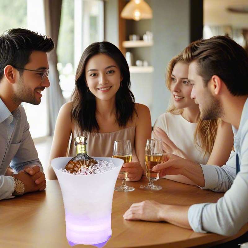 Bluetooth speaker led ice bucket