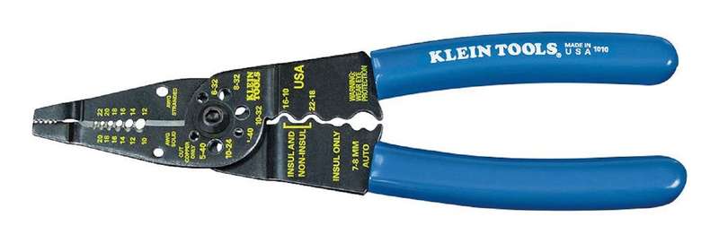 Klein Tools (1010) Crimp Tool, Insulated & Non-Insulated Terminals