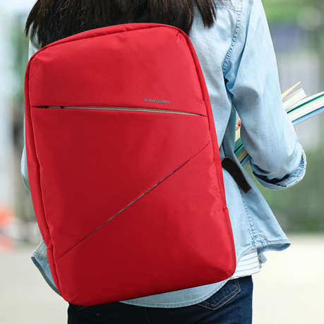 Kingsons Arrow Series -  15.6" Notebook Backpack - Red