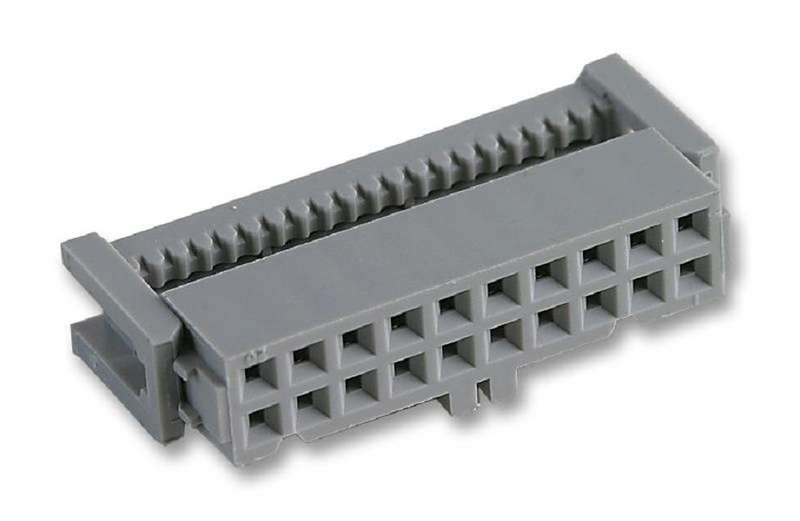 3M (89120-0101HA) IDC Connector, Bump & Clip, IDC Receptacle, Female
