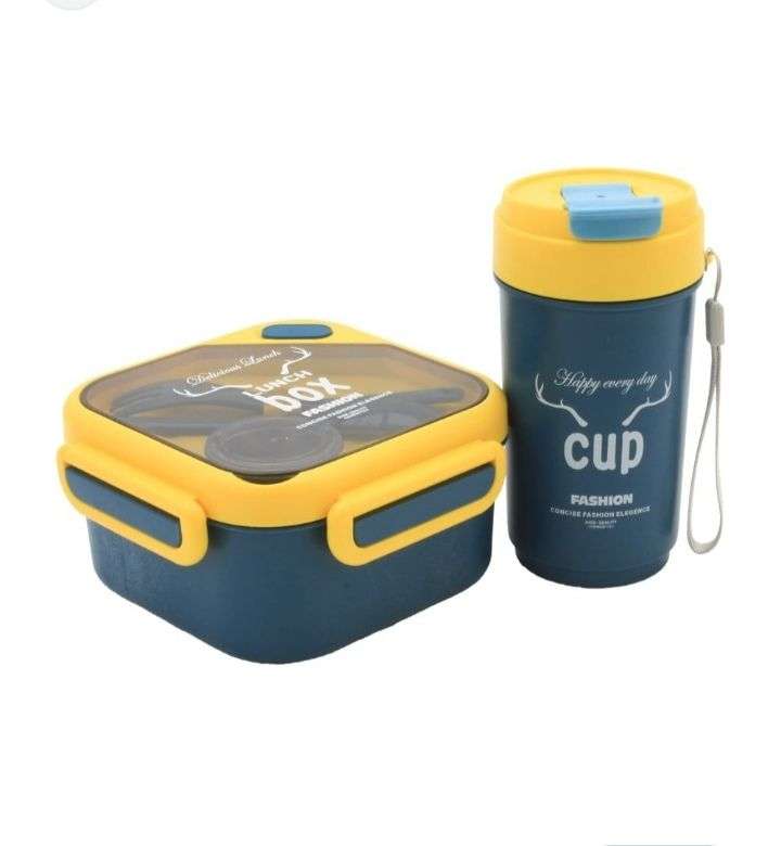 Lunchbox and cup set