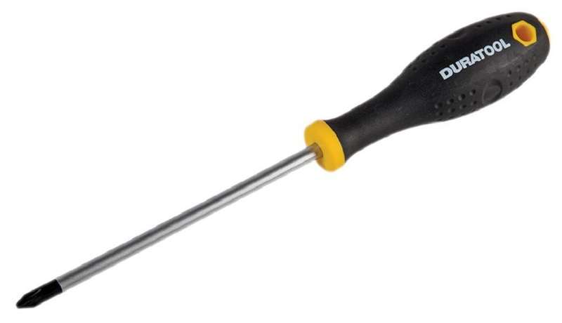 Duratool (D03437) Screwdriver, Philips, PH2 x 125 mm