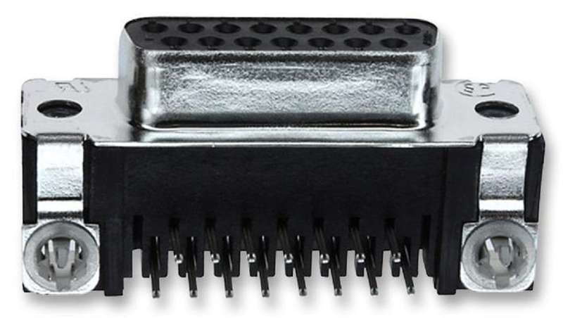 TE Connectivity (5747845-4) D Sub Connector, DB15, 15 Contacts, Receptacle