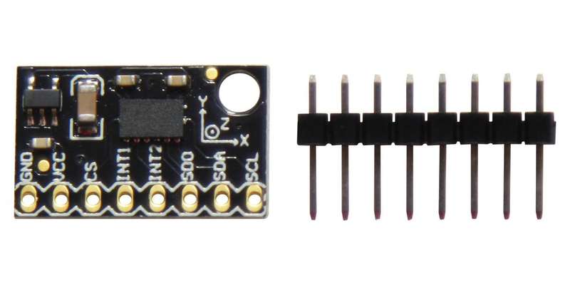 DFRobot (SEN0032) Accelerometer Board, ADXL345, 3 AXIS, 3.3 V to 6 V