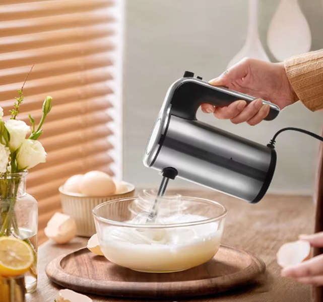 RAF Silver Hand Mixer