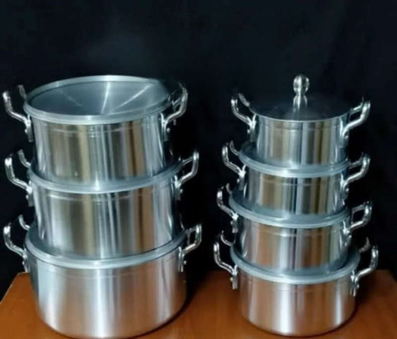 7 PC ALUMINUM COOKWARE SET