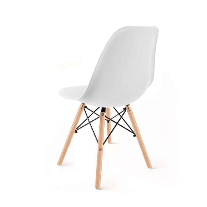 LUNA CHAIR - Kitchen, Patio, Office & Dining Chair - Pure White
