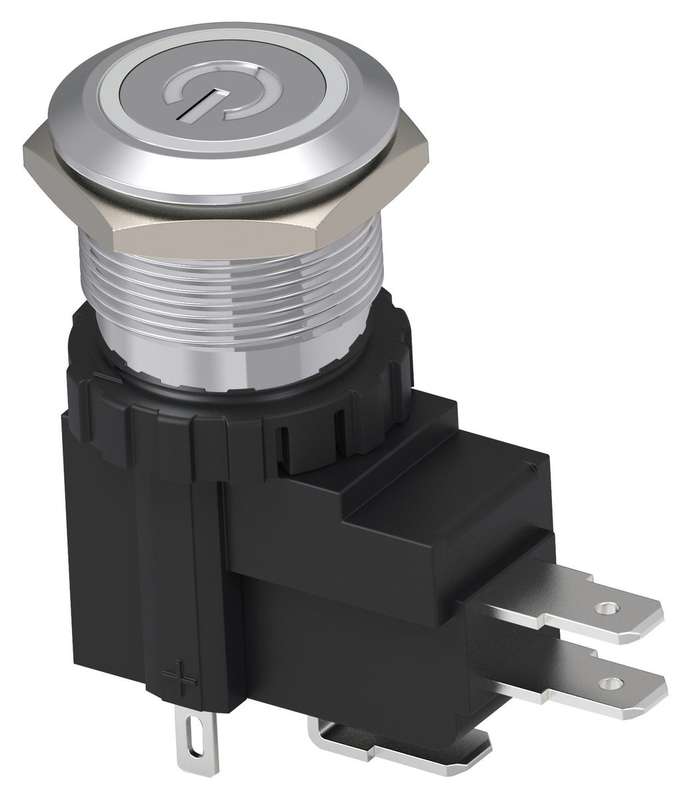 TE Connectivity (AVH19LSFE13241604) Vandal Resistant Switch, AVH, 19.1 mm