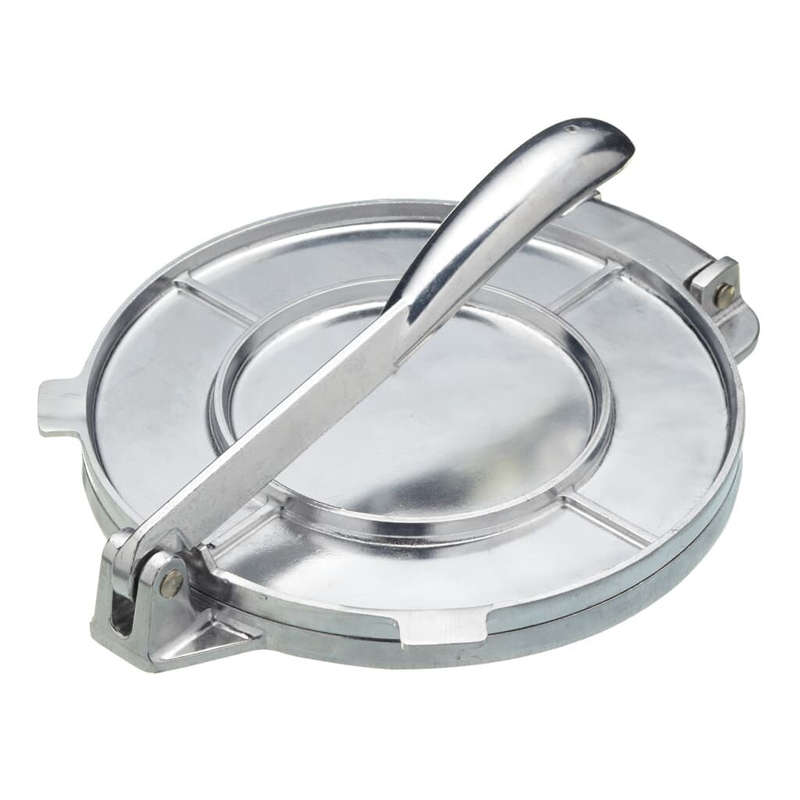 Silver Aluminum Kitchen Tortilla Baking Folder