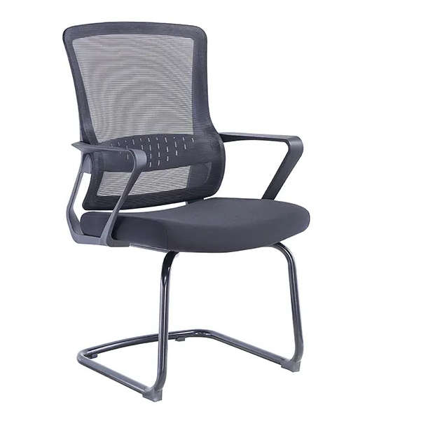 Office Chairs -Visitor Mesh Backrest - Black Colour