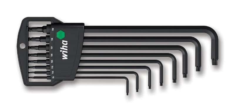 Wiha (366BE H8) Key Set, Torx, Ball End, 8 Piece