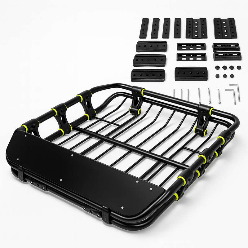 Roof Cargo Basket - Universal Car Luggage Carrier