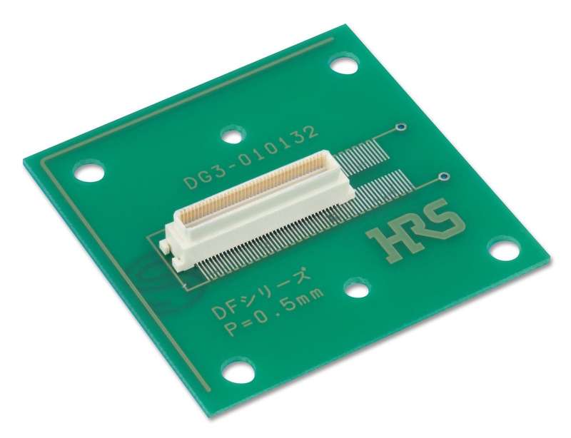 Hirose (DF17(1.0H)-80DP-0.5V(57)) Mezzanine Connector, 4mm Height, Header,