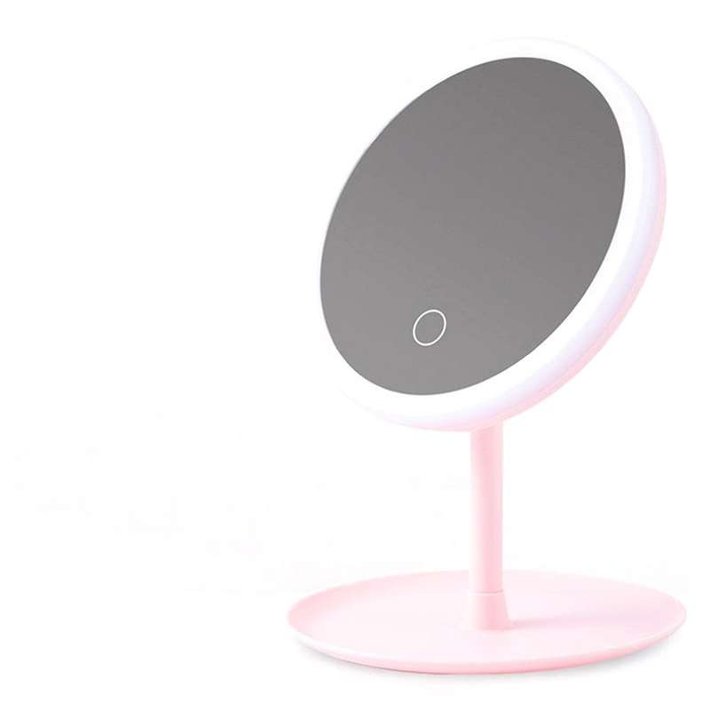 LED Makeup Mirror Storage Tray