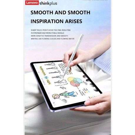 LENOVO Thinkplus-BP19BL-High Precision Tip Stylus With Tilt Function-White