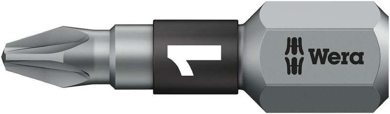 Wera (05056720001) Hex Driver Bit, Pozidriv, PZ1 Bit, 25 mm Overall