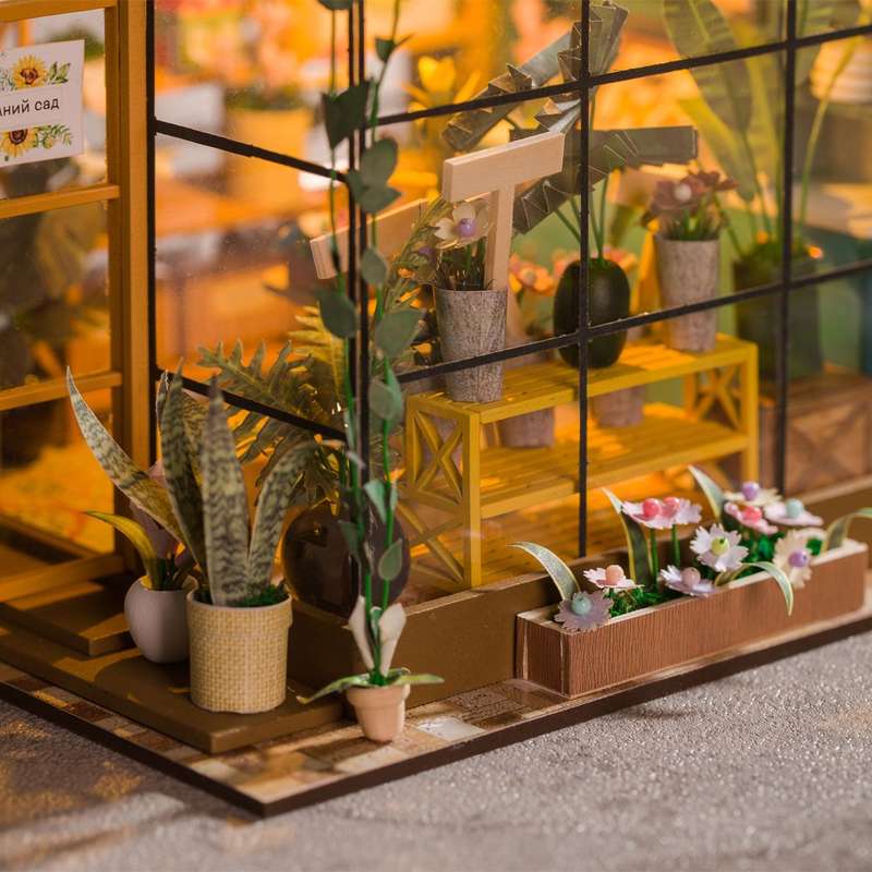 Cuteroom DIY Miniature House -Happy Flower House