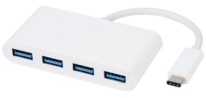 Pro Signal (PSG91234) USB 3.1 Type-C to 4 Port USB 3.0 Hub