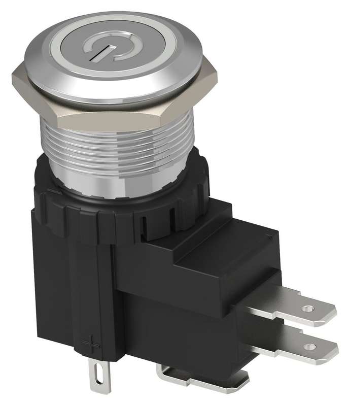 TE Connectivity (AVH19MSFE1A241604) Vandal Resistant Switch, AVH, 19.1 mm