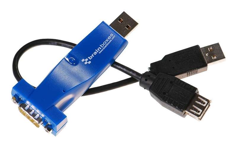 Brainboxes (US-101) Adapter, USB to 1 x RS232 Serial
