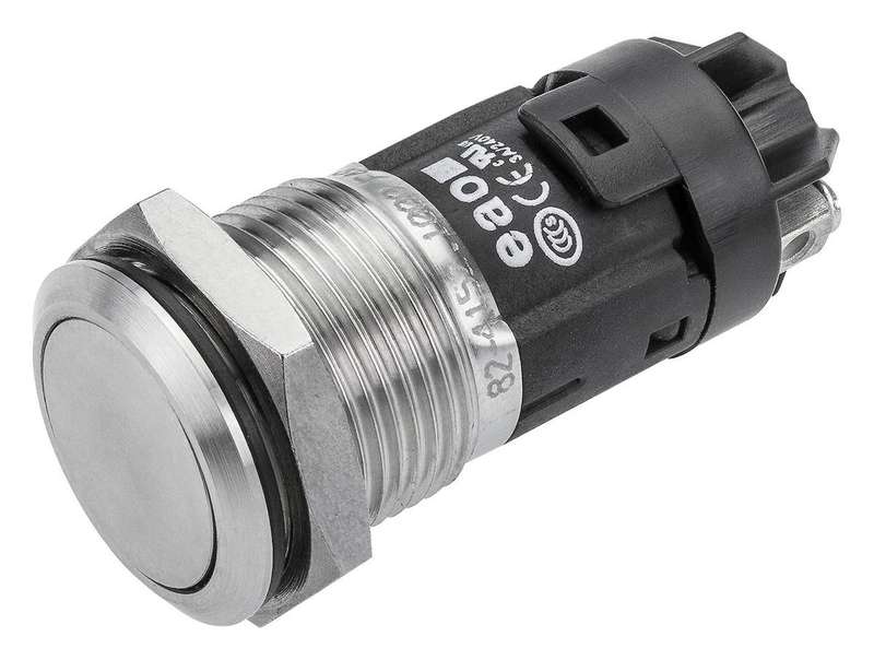 EAO (82-4152.1000) Vandal Resistant Switch, Flush, 82, 16 mm
