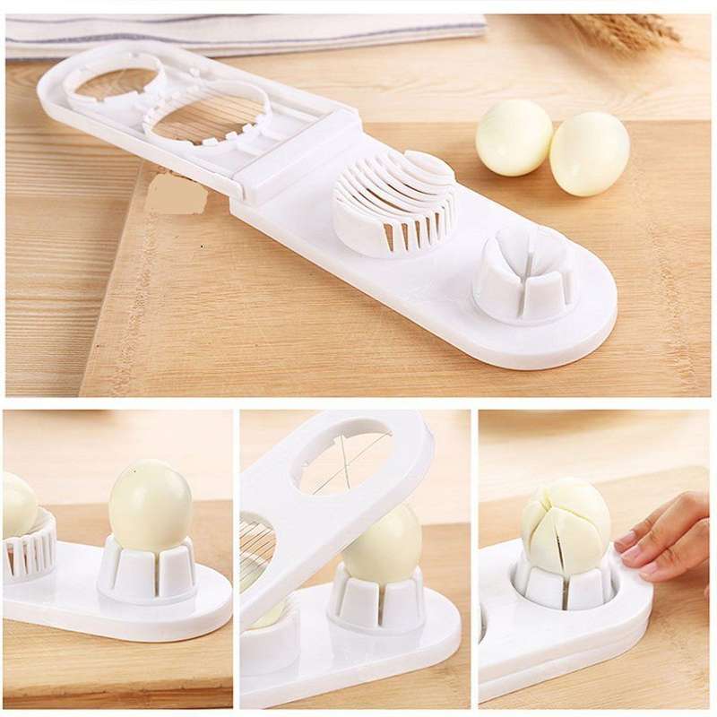 2 in 1 Multi-Functional Manual Egg Slicer & Wedger -20.5 cm
