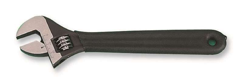 Duratool (6AW-06) Wrench, Adjustable, Soft Grip Handle, 20mm Jaw Opening